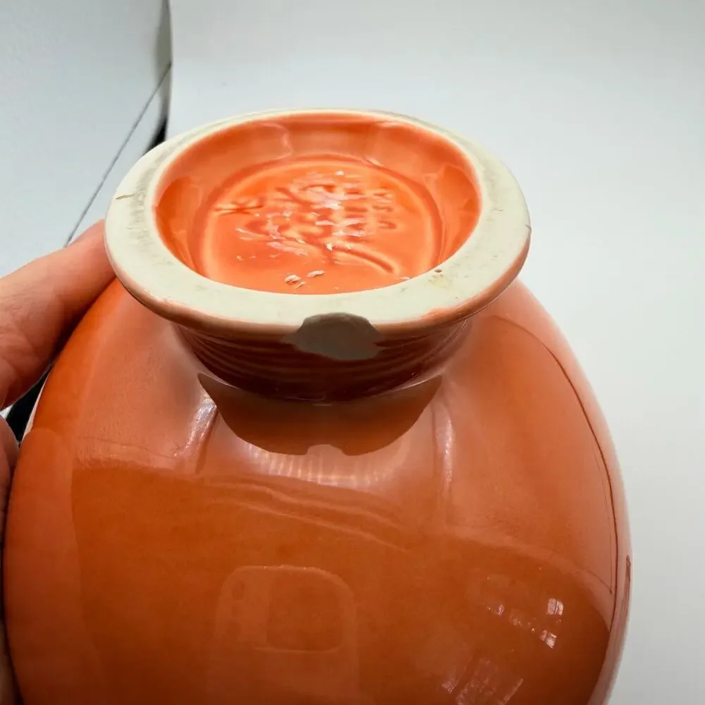 Homer Laughlin Fiesta Fiestaware Orange Gravy Boat Dish